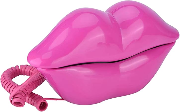Teléfono De Labios, Interesante Teléfono con Forma De Labios ...