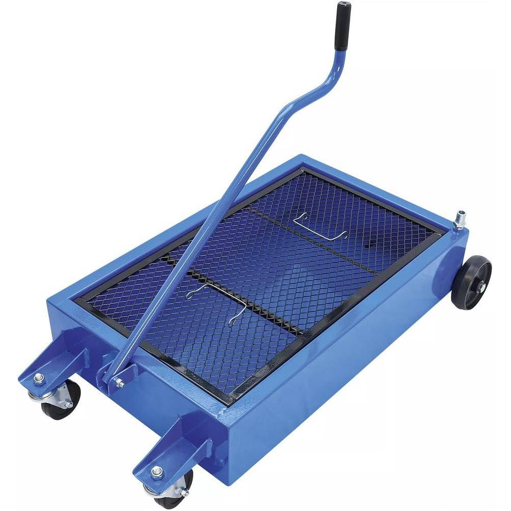 D-Work Recuperatore di olio mobile 35 l, capacità 35 l, 47 x 18 x 87 cm, mobilità e praticità per officina