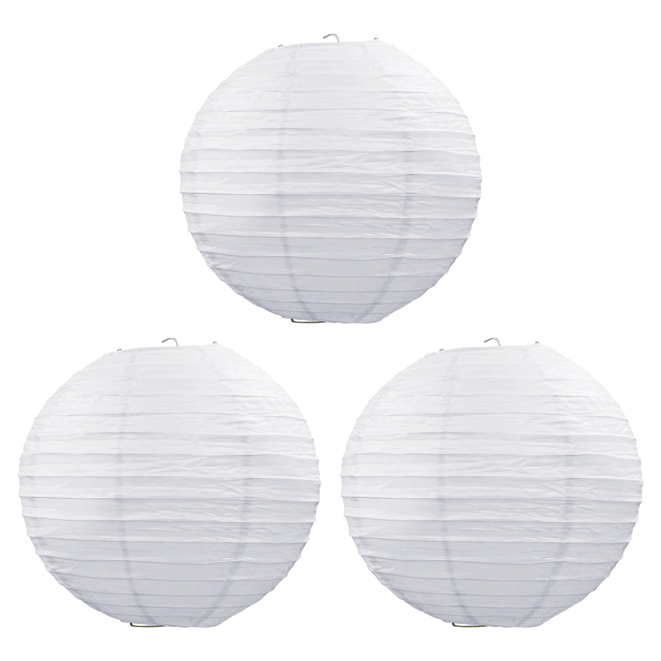 Lanterne en papier ronde Beistle Jumbo pour masquer les hauts plafonds vides avec élégance