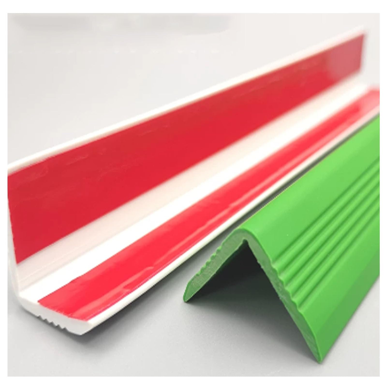YPIOUREN Pvc Corner Guards, Floor Transition Strip Anti Skid Self Adhesive Edge Protector, for Sharp Edges(Green,3.5cm(1.37in))
