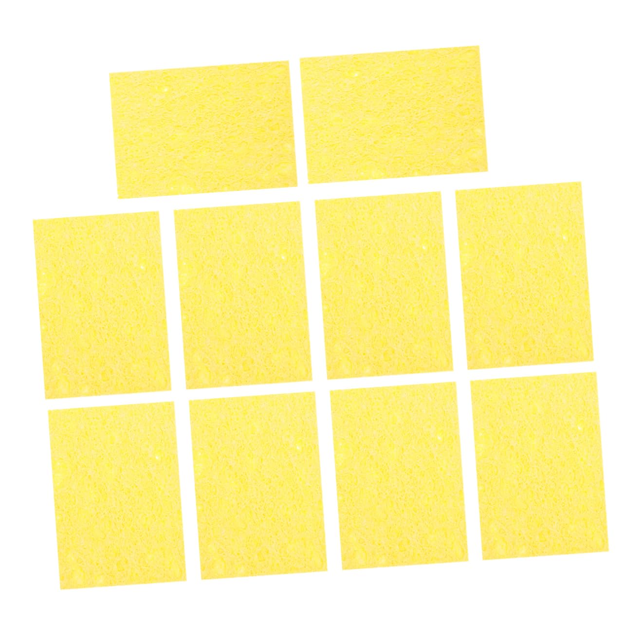 Zerodeko Soldering Tools 10 Soldering Iron Tip Cleaning Pads High Absorbent Sponge Pad