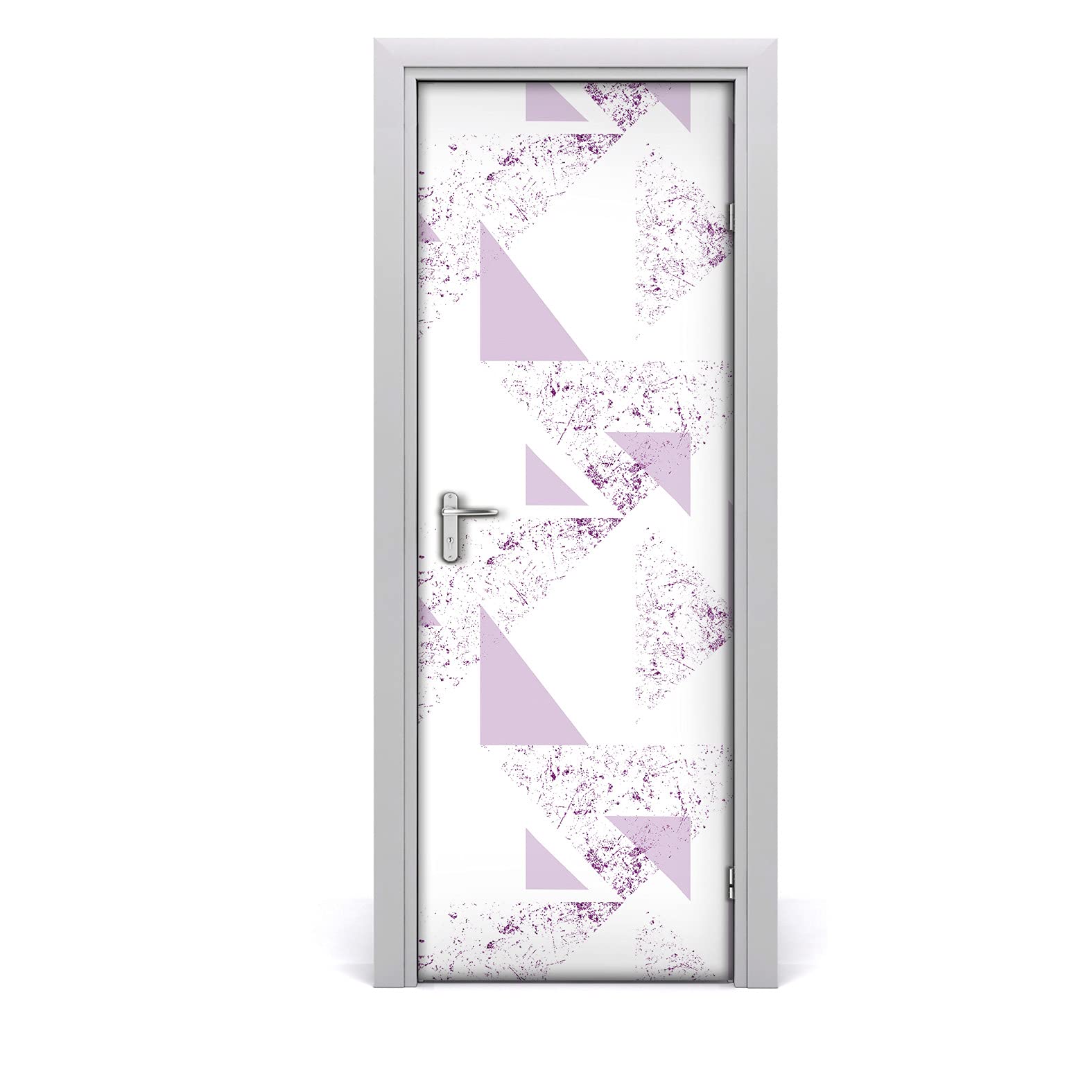 Adhesivo decorativo impermeable de vinilo extraíble para renovar puertas sin obras