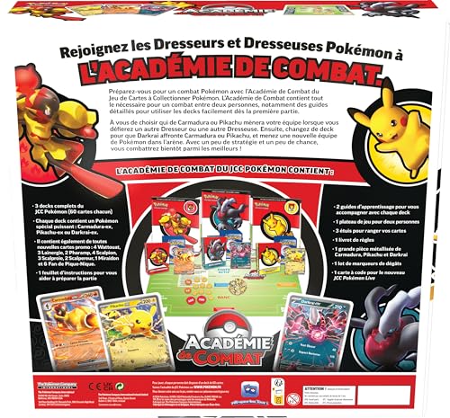 Coffret Cartes Pokémon 'académie De Combat 3ème Edition Asmodee - vue 5