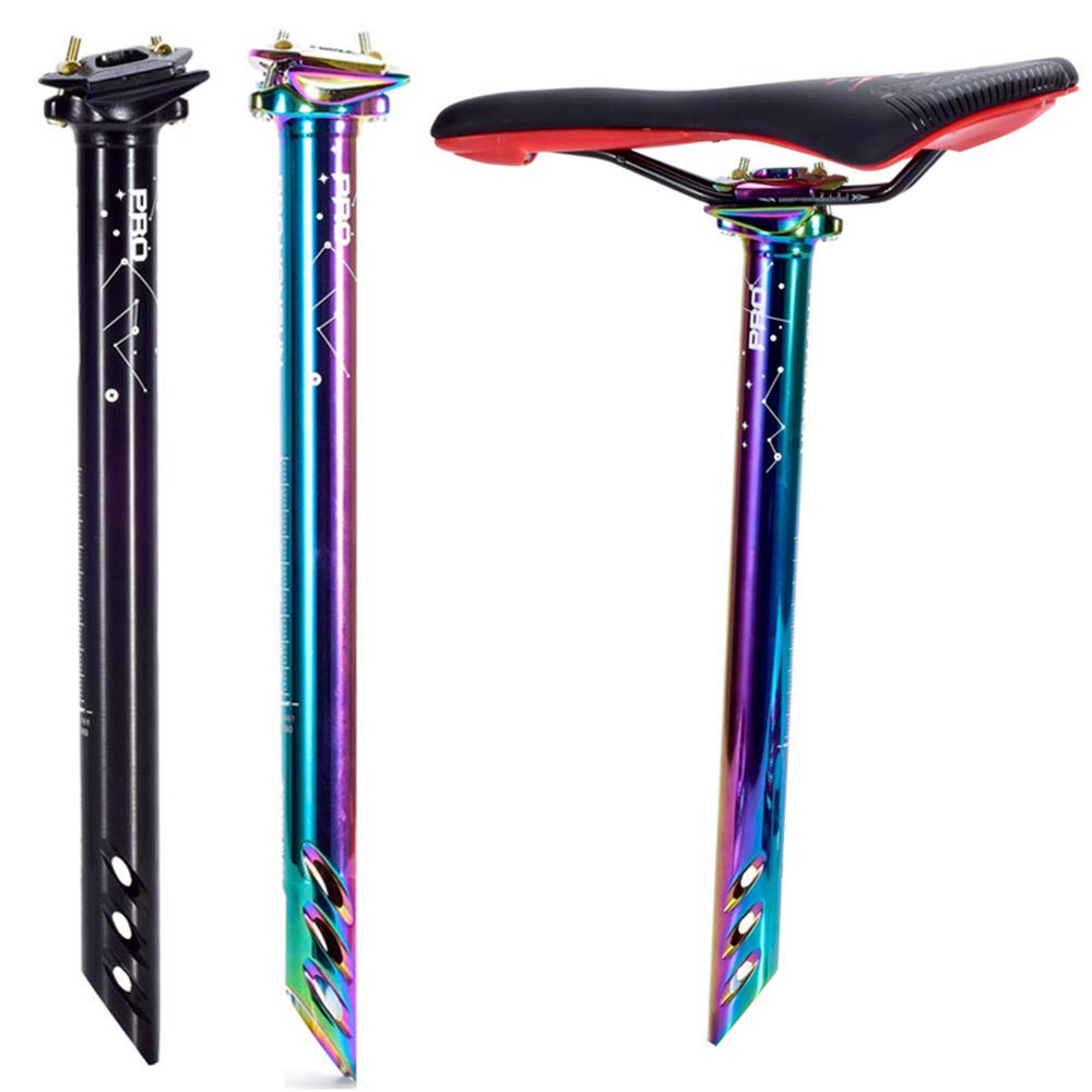 Tige de selle vélo en alliage d'aluminium 27.2x400mm - LOSPITCH - Noir