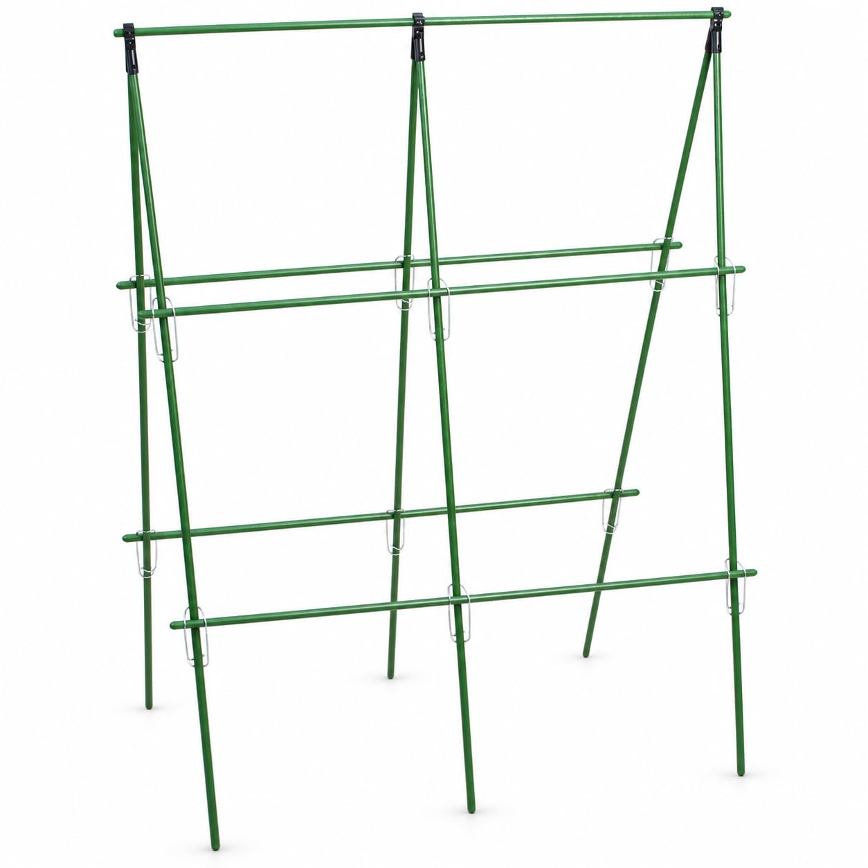 Pflanzenspalier für Kletterpflanzen, 90×180cm, 5 quer/6 hoch, 45cm
