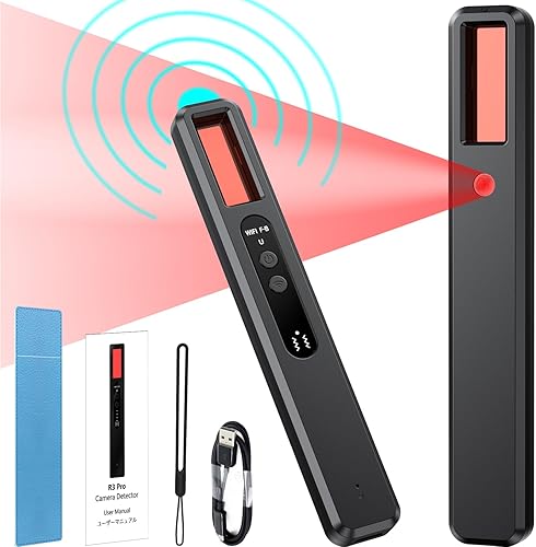 Detectores de cámara oculta, detector de cámara, detector de cámara espía y error, detector de cámara oculta, escáner de señal inalámbrico RF para