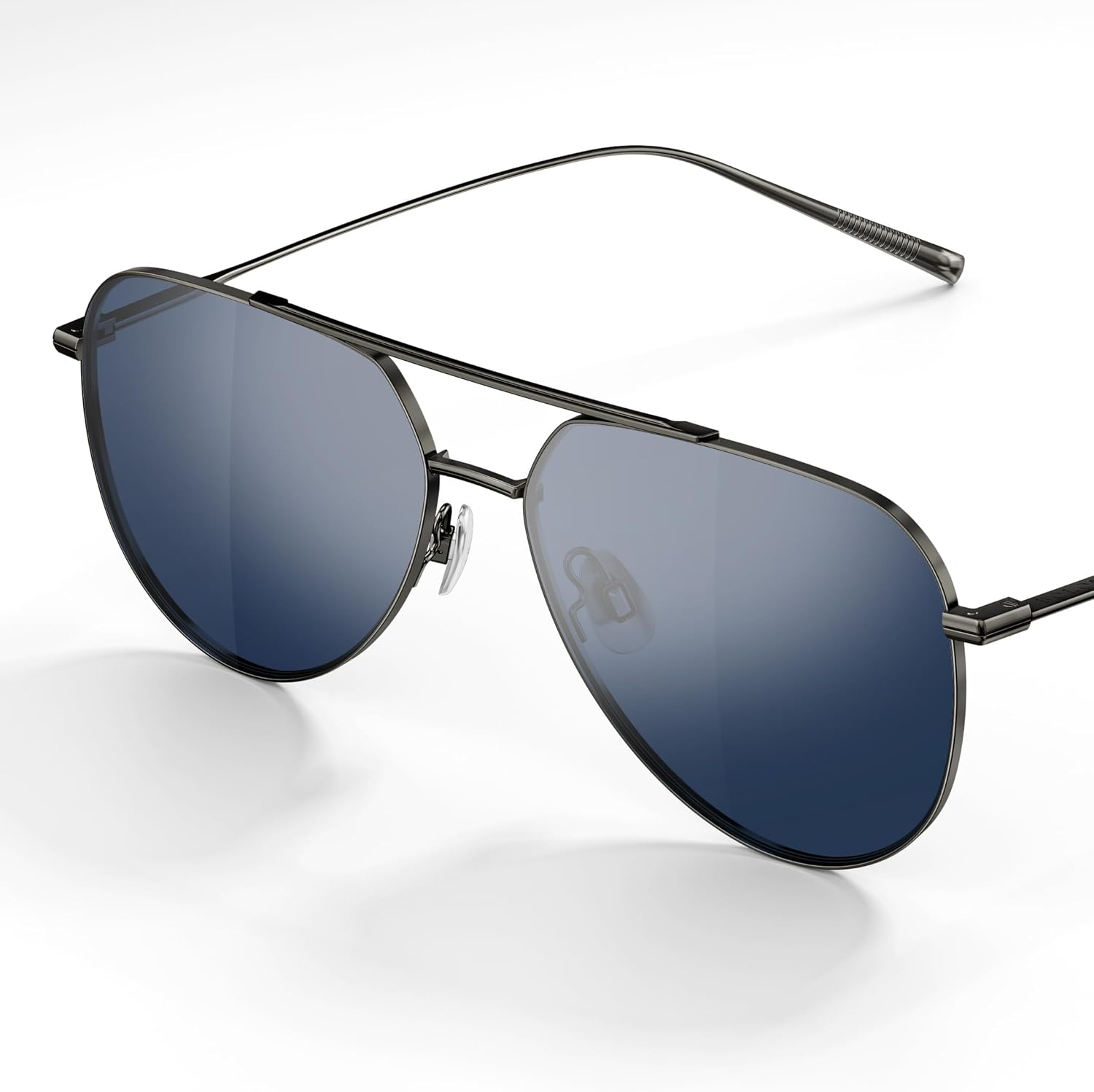 BOLON Ultra Lightweight Full Titanium Classic Aviator Polarized Sunglasses, Exclusive Eyewear Brand of EssilorLuxottica - Image 4