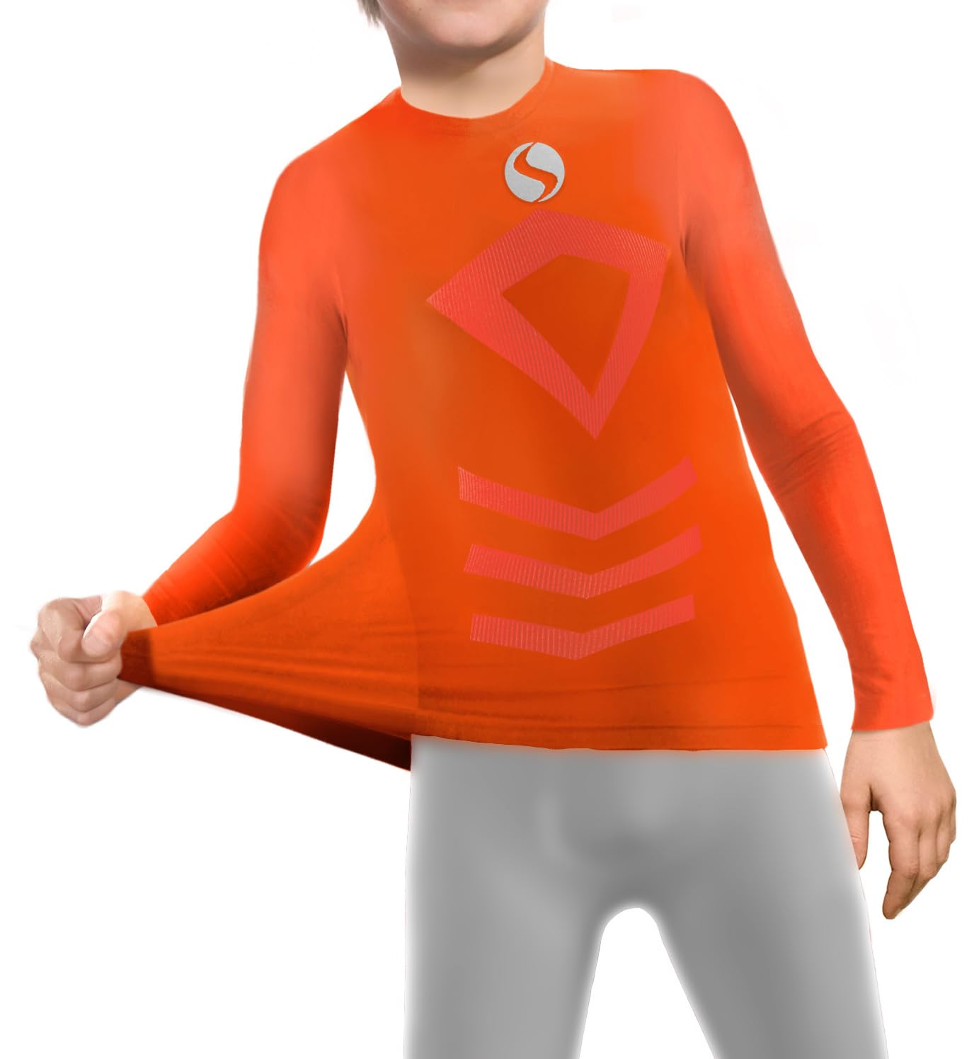 Sesto Senso Camiseta Térmica para Niño Manga Larga Camiseta Deportiva