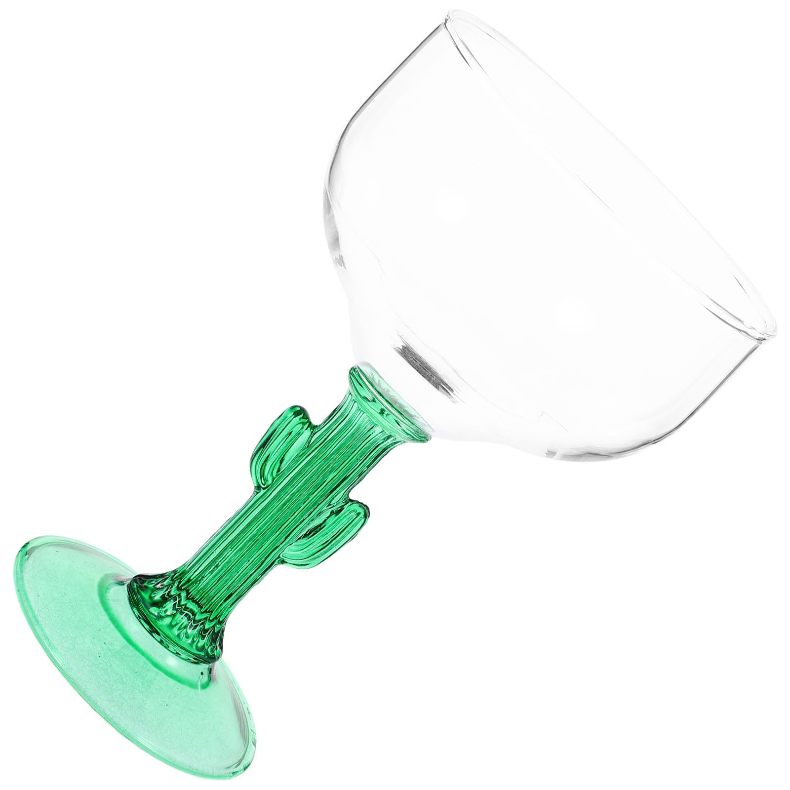 Copa de vino de cactus con diseño creativo y elegante de 400ml para barra de bar