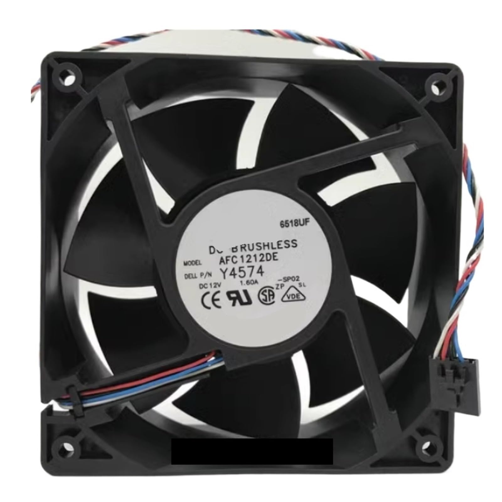 PEQYUACTE AFC1212DE 12038 DC12V 1.6A 12CM 4-pin Cooling Fan