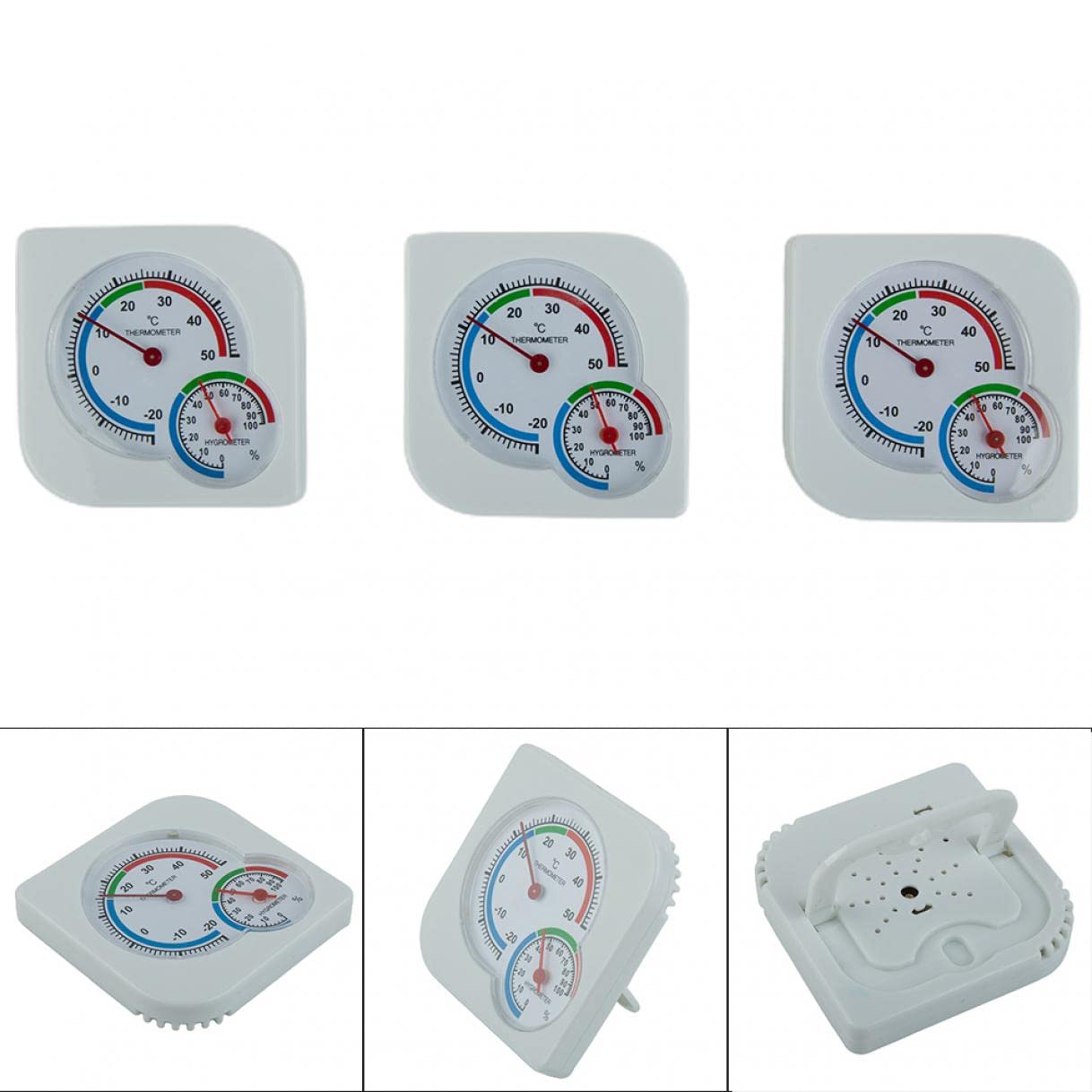 Analoge thermohygrometer voor binnen voor nauwkeurige