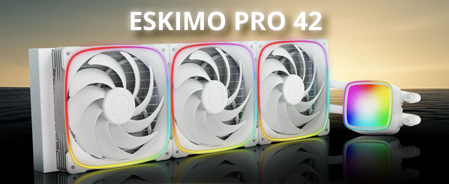 Amazon.com: Geometric Future Eskimo Pro - 420mm AIO CPU Liquid