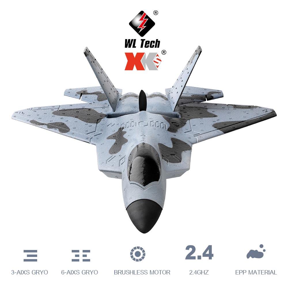 s-idee® WL A180 RC zdalnie sterowany samolot z 2,4 GHz 3D 6G Lights