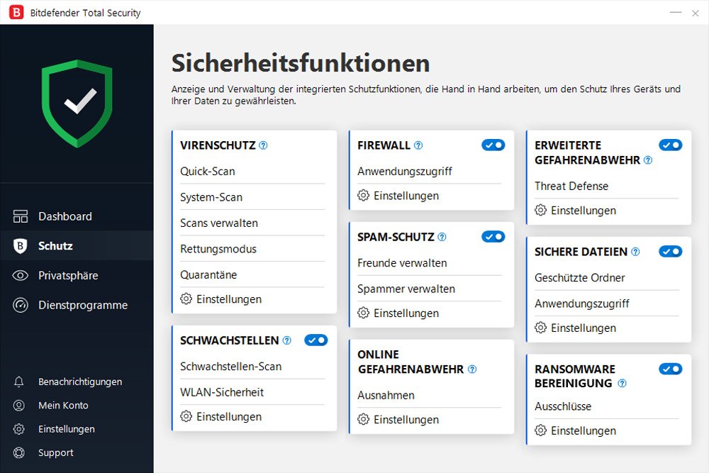 Bitdefender Family Pack 2024 - Total Security for 15 Geräte | 3 Jahre Abonnement | PC/Mac | Aktivierungscode per Post