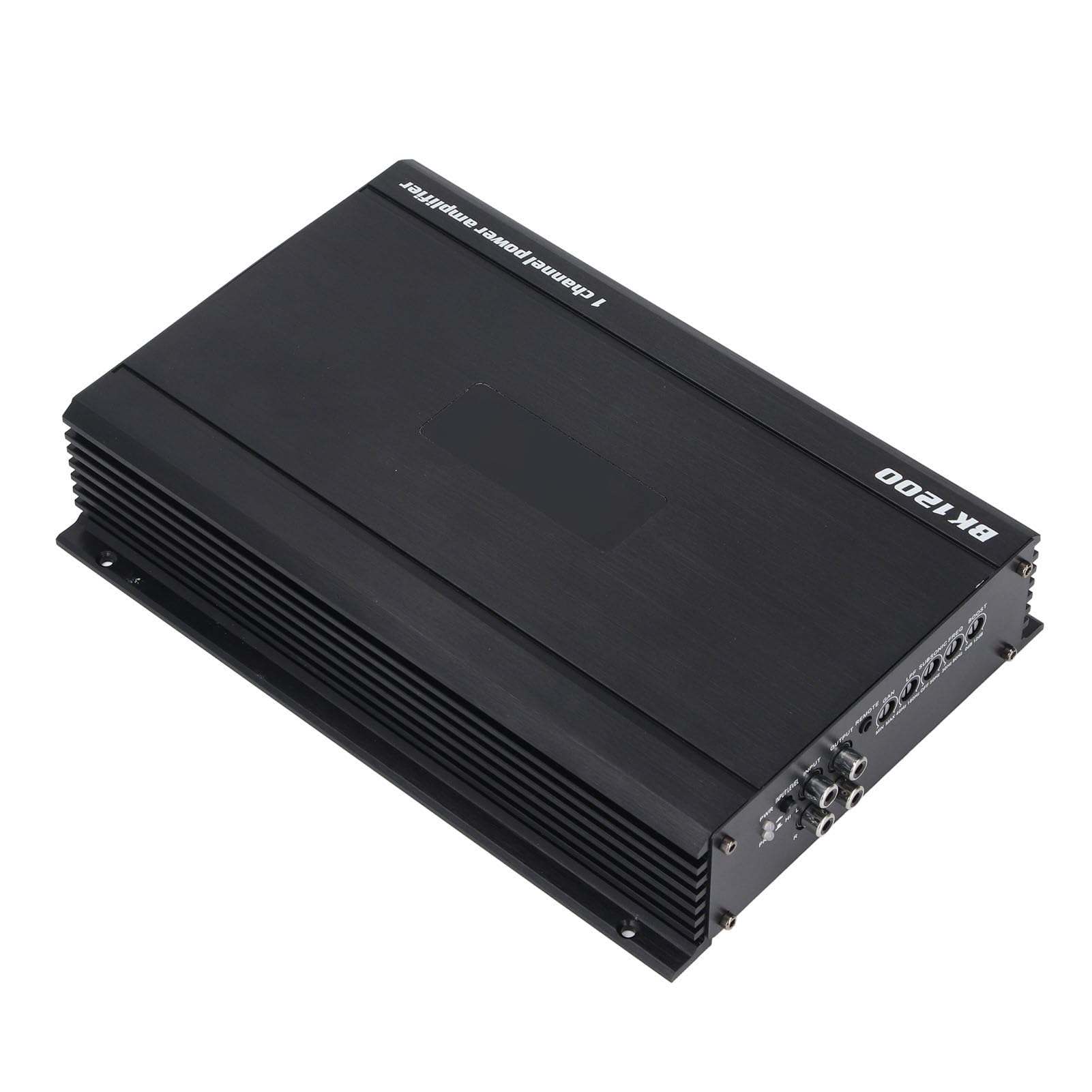 Wzmacniacz Samochodowy o Dużej Mocy 2500 W do Systemów Subwooferów W Ciężarówkach i łodziach, Kompaktowa Aluminiowa Konstrukcja