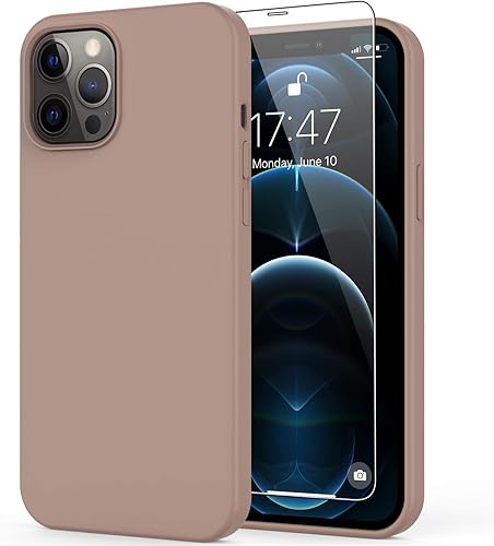 Funda de silicón para iPhone 12 de 6.1 pulgadas e iPhone 12 Pro Max de 6.7 pulgadas