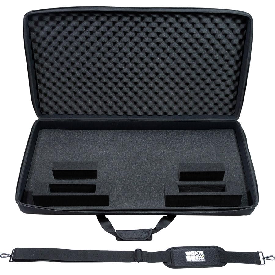 Walkasse W-MCB-XDJAZ, Nero, Valigia DJ EVA Alphatheta® XDJ-AZ nera (Shoulder bag).