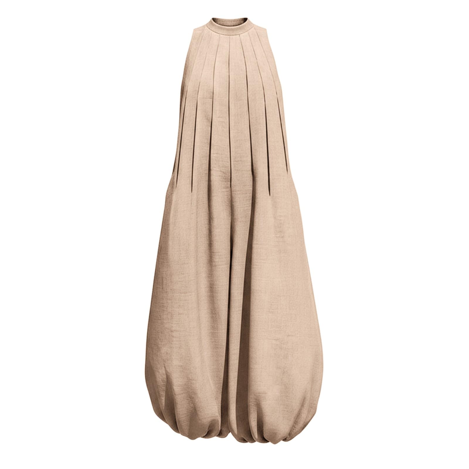 Generisch Jumpsuit Damen Sommer Lang Weites Bein Overall Festlich Elegant