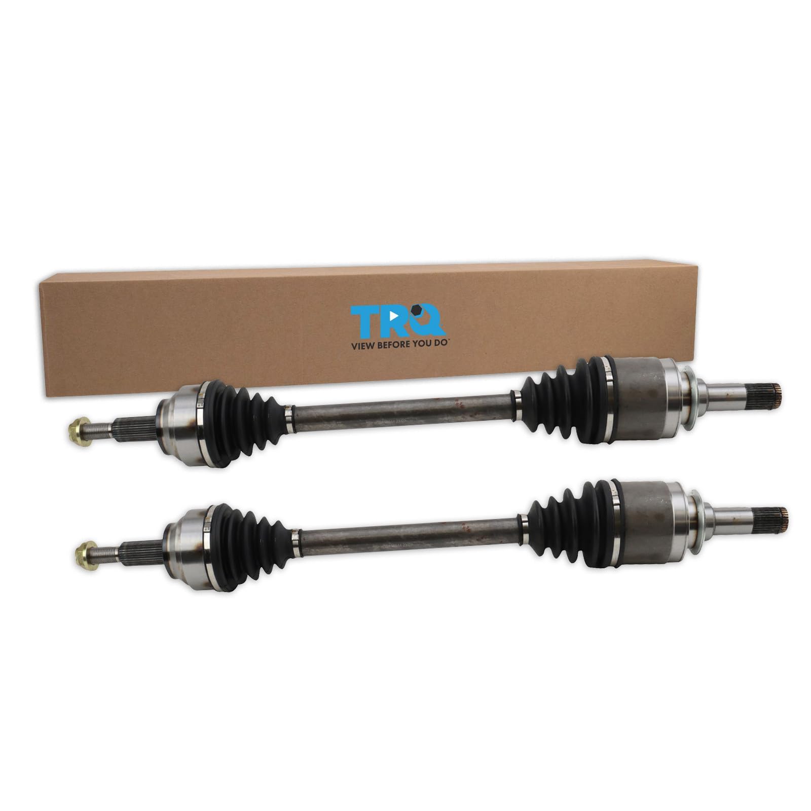 TRQ Rear Driver and Passenger Side CV Axle Assembly Set