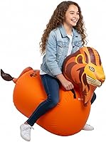 Vista 9 de WADDLE - Juguete hinchable para saltar, animal para botar, Hip Hopper, para perros, edades de 2 años en adelante, soporta hasta 85 libras
