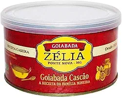 Goiabada Cascão Zélia Lata 400G, Doces Zélia (Embalagem pode variar)