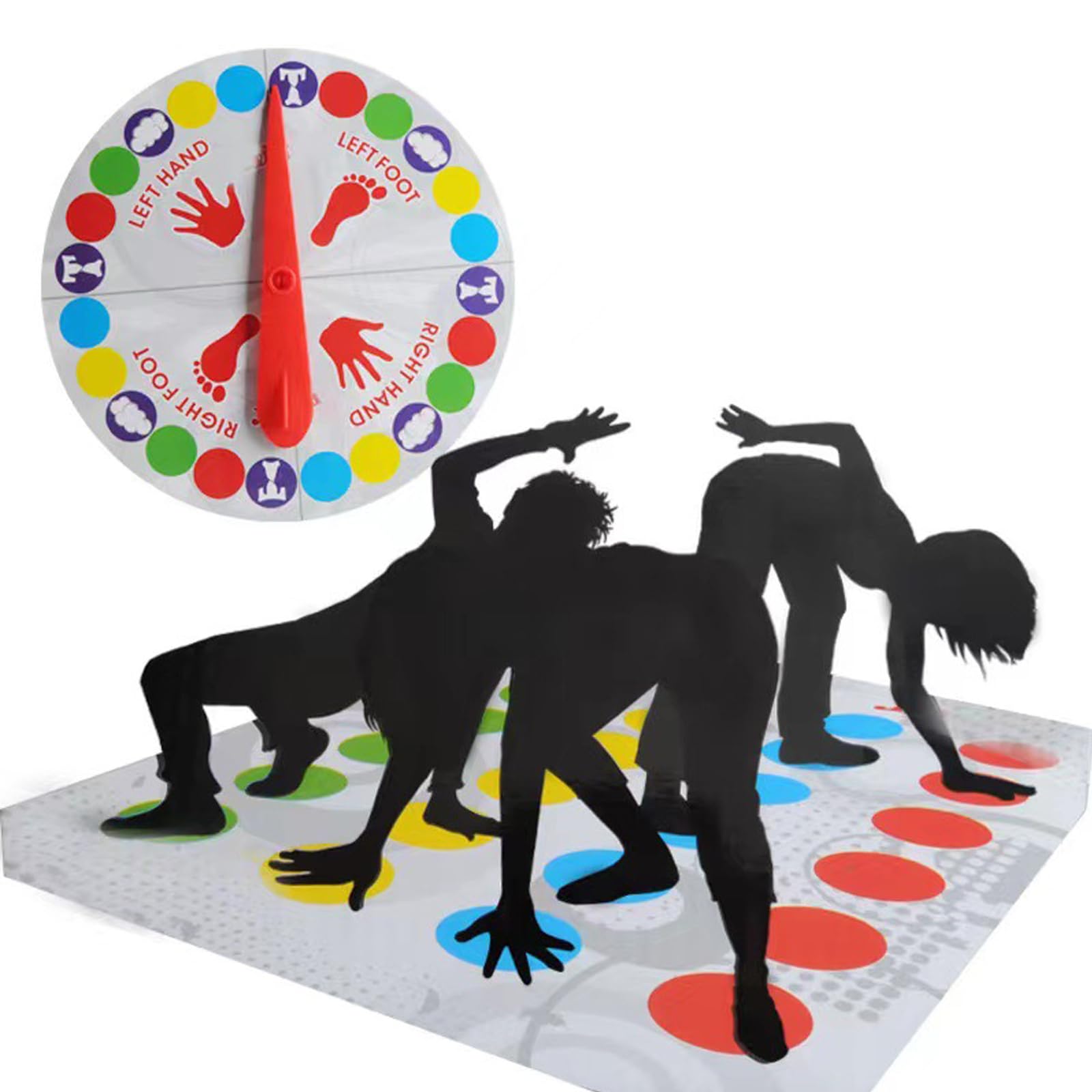 Giant Twister Game, Floor is Lava Game for Kids, 2-Pack