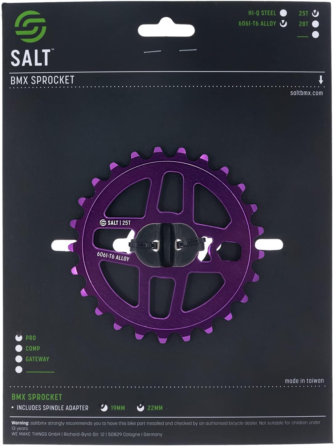 Salt Pro Sprocket