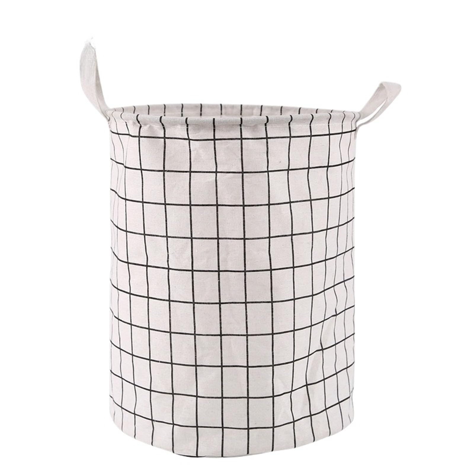 Foldable Fabric Laundry Basket Cloth Storage Organizer For Home Bathroom Bedroom For Bedroom(Color1)