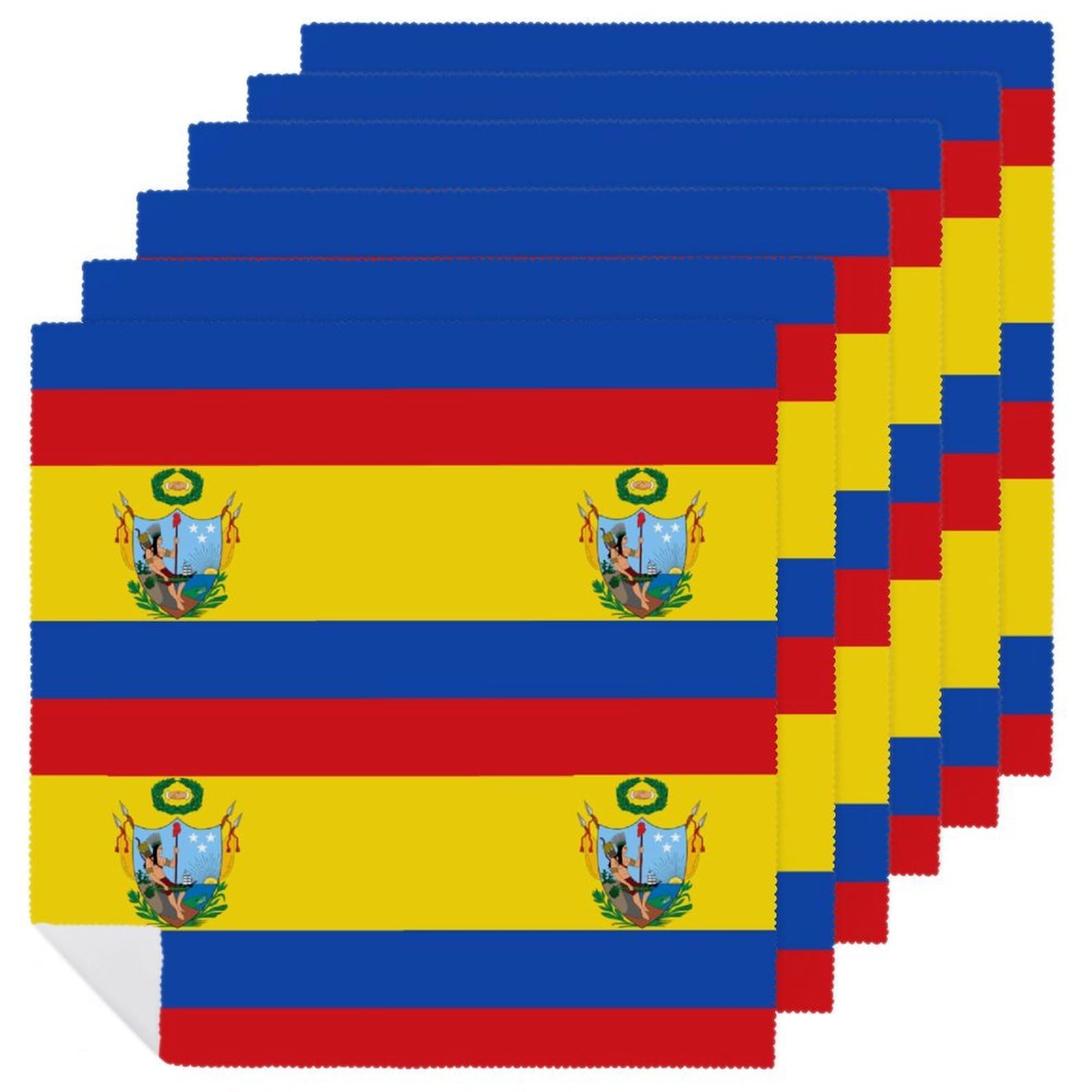 Servilletas de la Gran Colombia reutilizables para dar color a tus banquetes y bodas