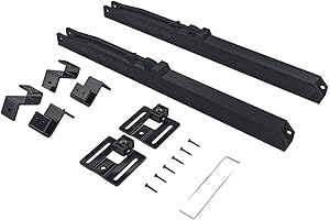 SMARTSTANDARD Barn Door Soft Close Upgrade Hole-Free Single Door Mechanism Kit