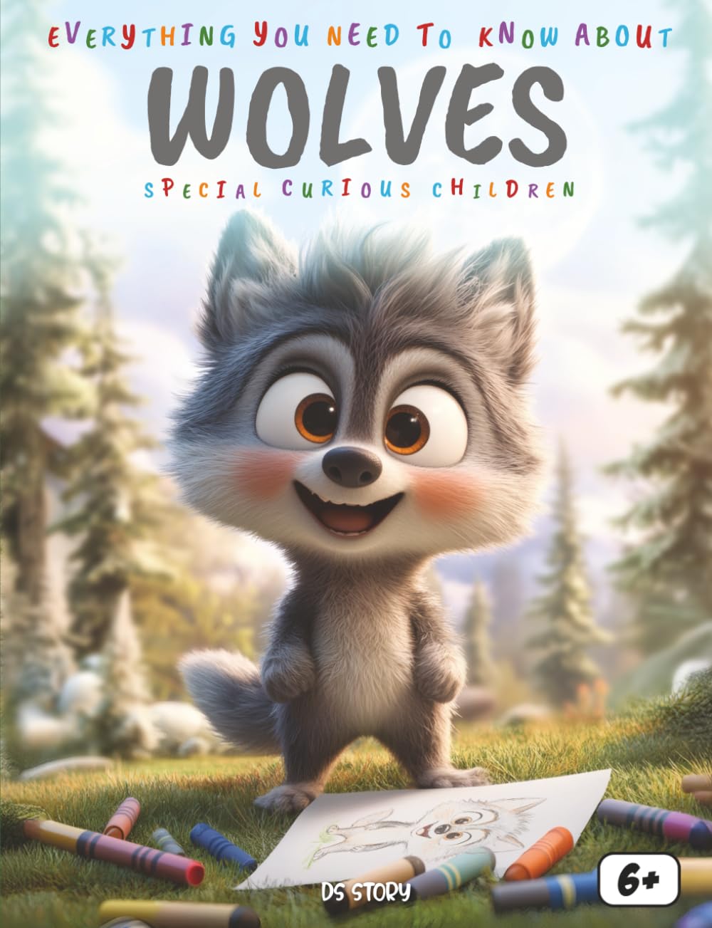 Everything You Need to Know About Wolves – Special for Curious Kids: Discover the Secret Life of Wolves with Fun Facts, Amazing Stories, Activities, Quizzes, and Coloring Pages for Curious Young Minds