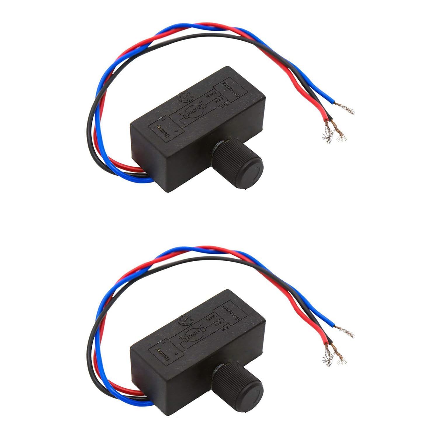 12V Electric Adjustment Switch Regulator, PWM Motor Controller for DC Motors – Speed Control Switch for Fans, Motors, Pumps (Pack of 2) (B0DFMZML6V) Amazon Price History, Amazon Price Tracker