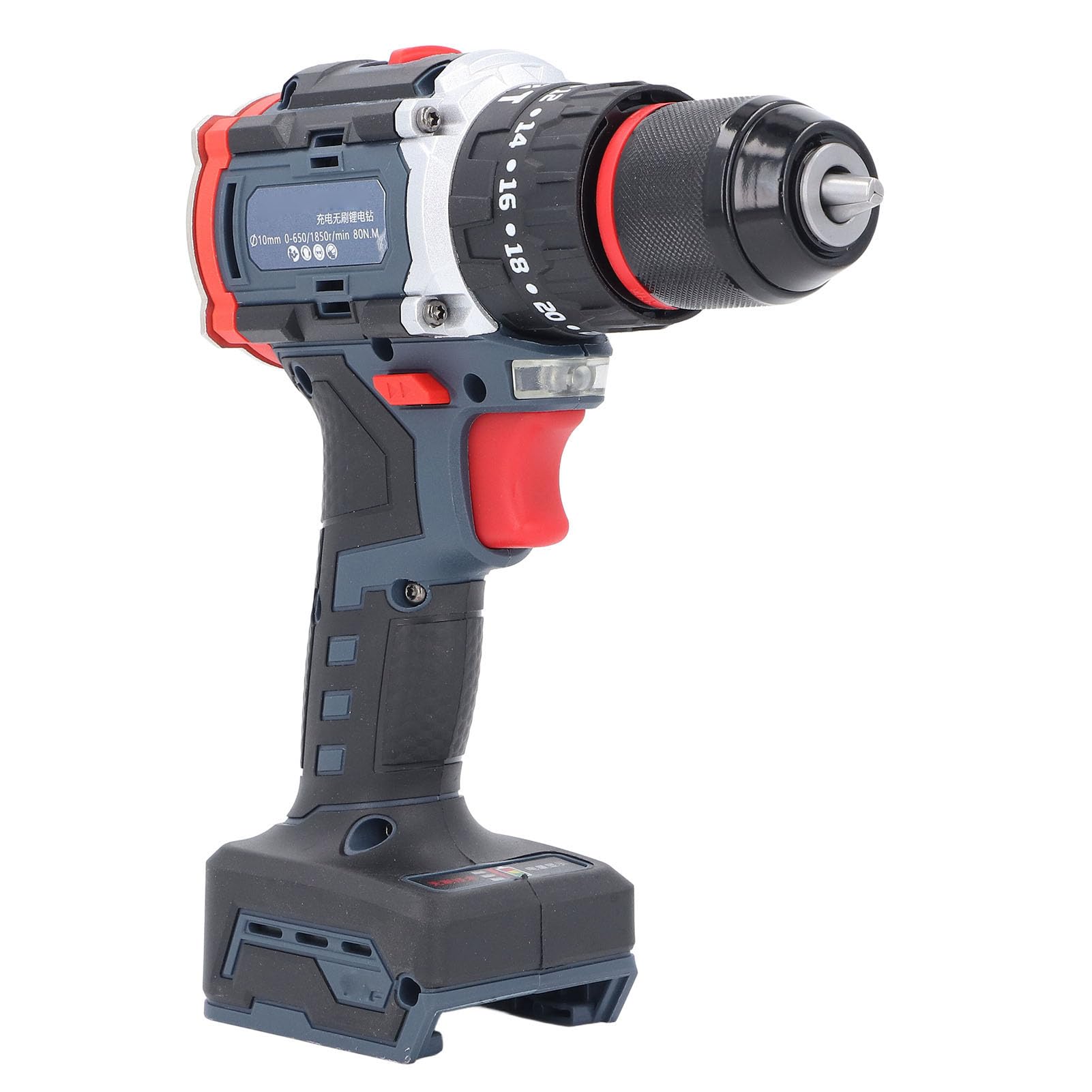 Brushless Impact Driver Cordless Drill Bare Tool for Wood Metal Ceramic 21V