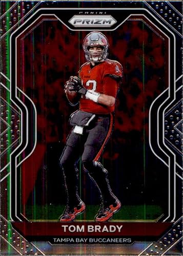 2020 Panini Prizm #255 Tom Brady Tampa Bay Buccaneers Official NFL Football Trading Card From Panini America in Raw (Near Mint NM or Better)