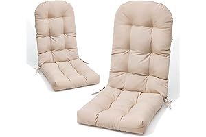 Crestlive Products Adirondack Chair Cushions: Exceptional Comfort for Outdoor Relaxation