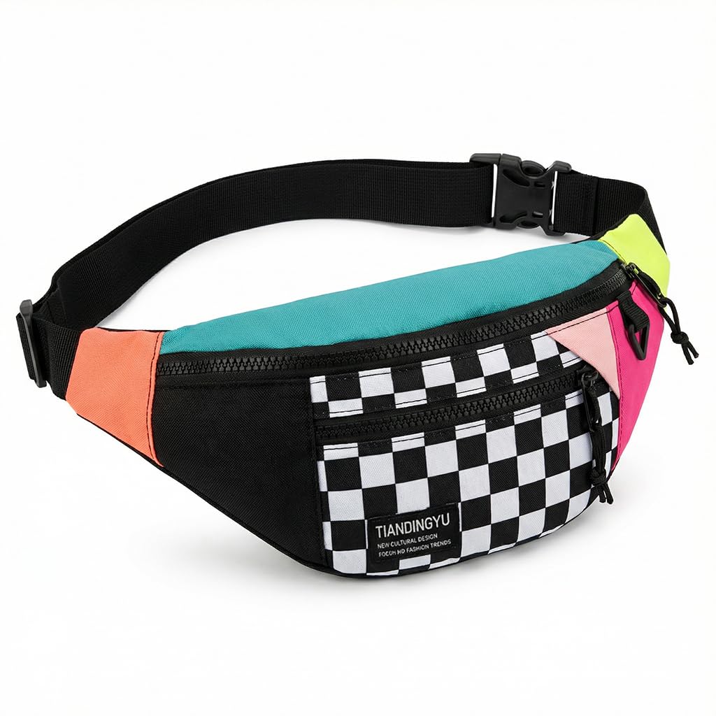 Crossbody Bag for Men Women with Badges, Waterproof Sling Bag Large Shoulder Bag with Adjustable Strap for Commuting Travel Outdoor Activities Cycling-image-27