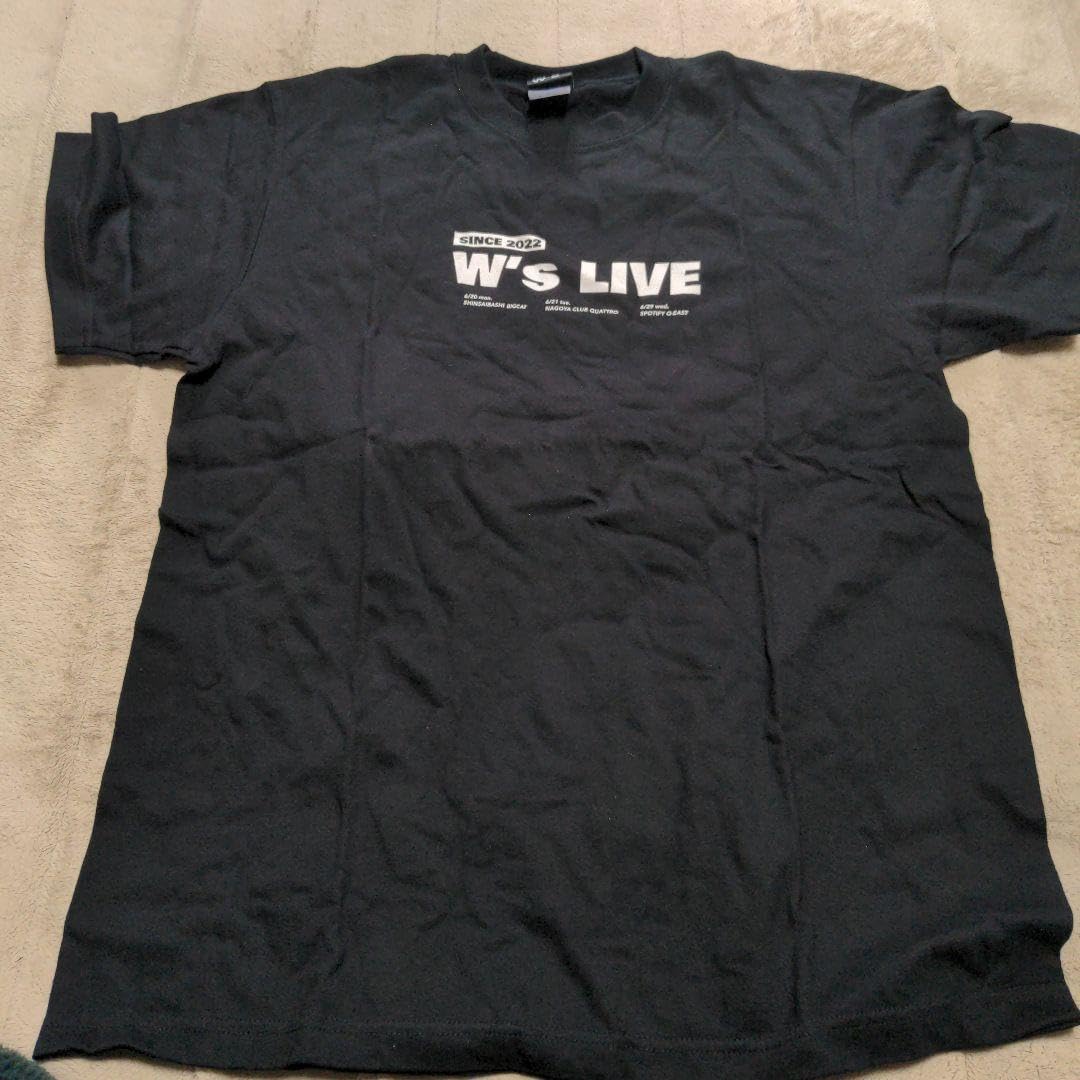 WurtS Tシャツ W's LIVE 黒 PEOPLE1 Amazon.co.jp: ワーツ WurtS T