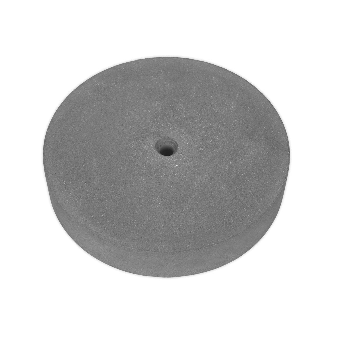 Sealey Sms2101.Sw Sharpening Stone ?200 X 40Mm 12Mm Bore, White, 200mm x 40mm