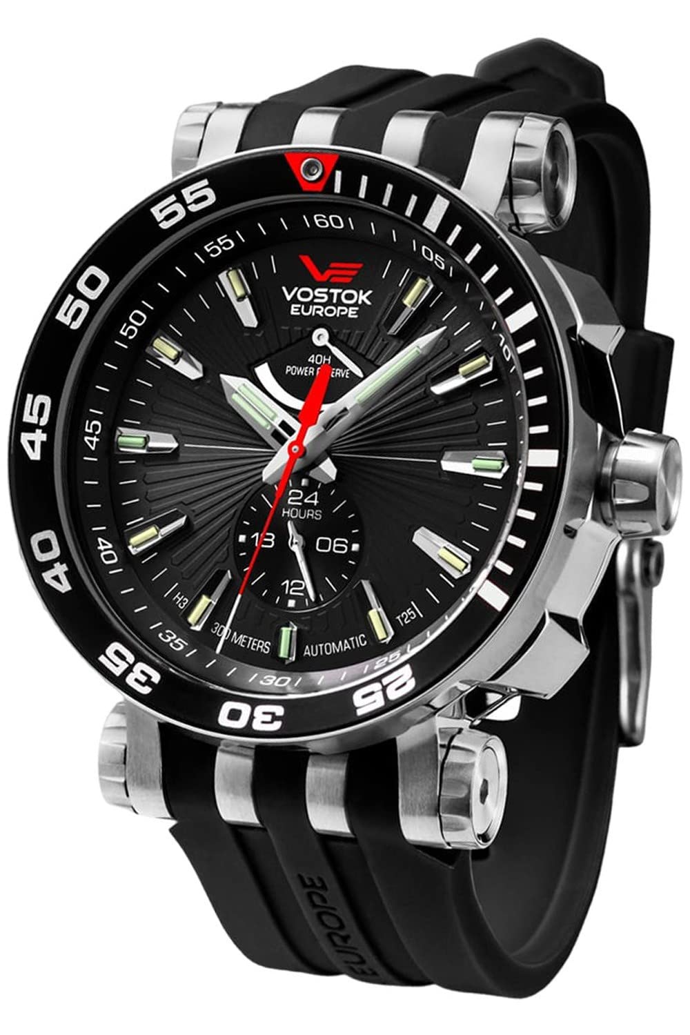 Vostok Europe Energia Rocket Automatik Power Reserve Edelstahl 575A538