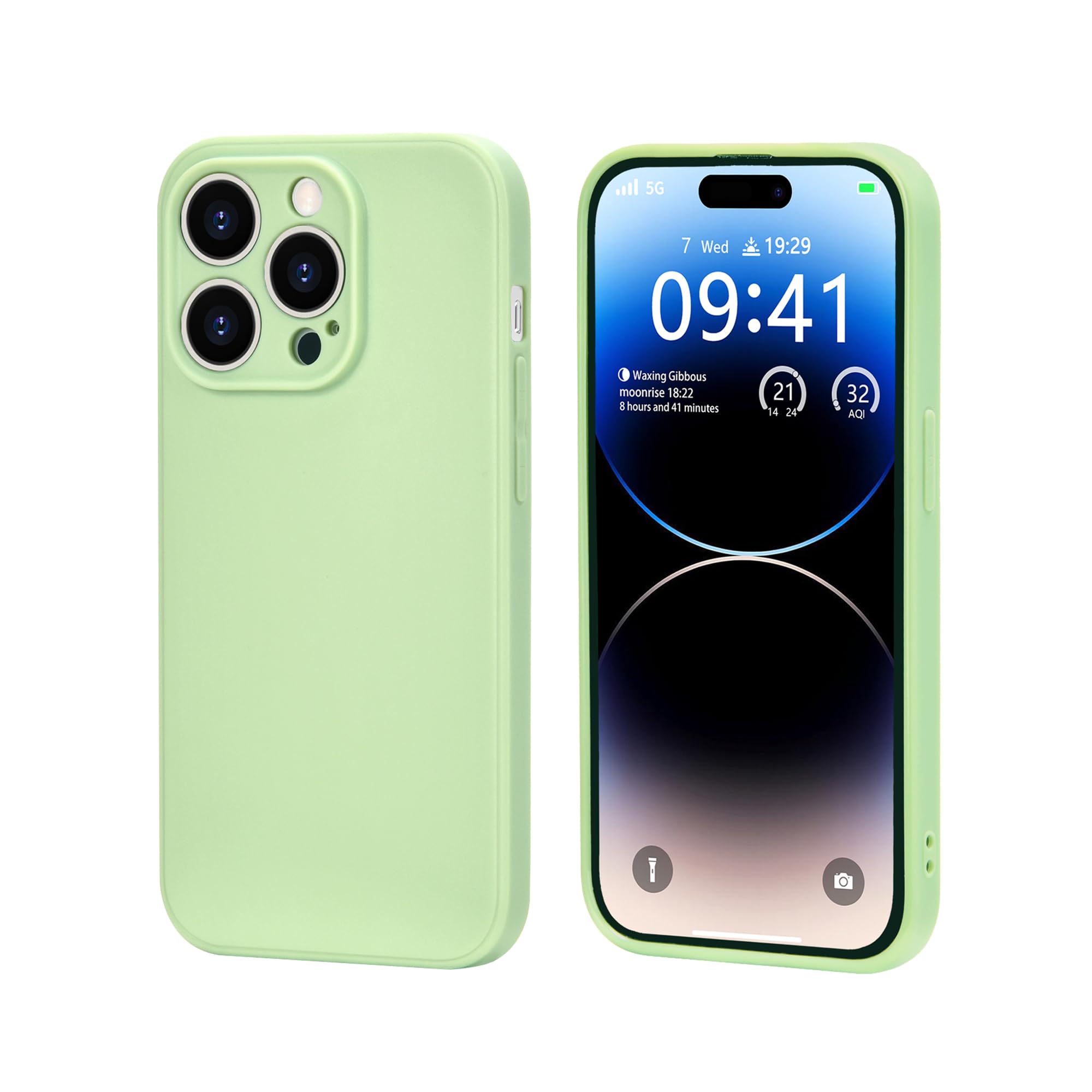 Photo 1 of *BUNDLE OF TWO* NewTonCase Compatible with iPhone 15 Pro Max 6.7 Inches Case,New Upgraded Military-Grade Shock-Proof Camera Lens Provides Full Body Protection for Men and Women(Matcha Green) iphone 15 pro max matcha green