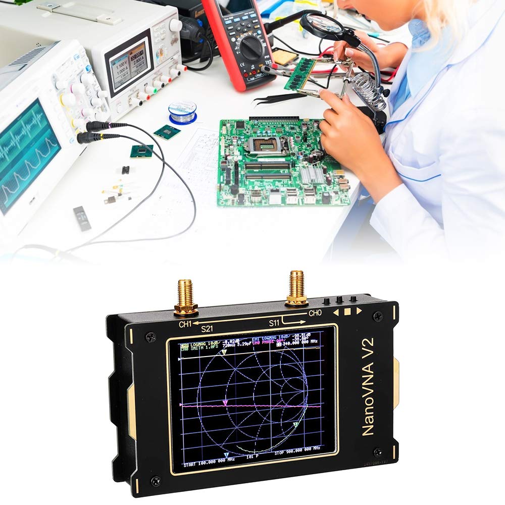 Buy TOPQSC Vector Network Analyzer 50KHz3GHz HF VHF UHF Spectrum