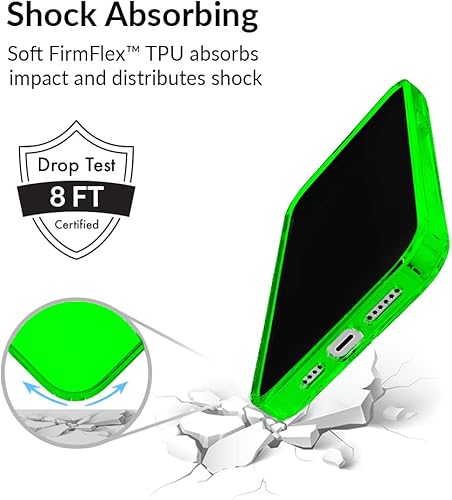 Miniatura 16 de VELVET CAVIAR Funda para iPhone 14 Pro, probada en caídas de 10 pies, purpurina transparente Bratz Bratz Pack Glitter,Blonde Tortoise,Sueños de