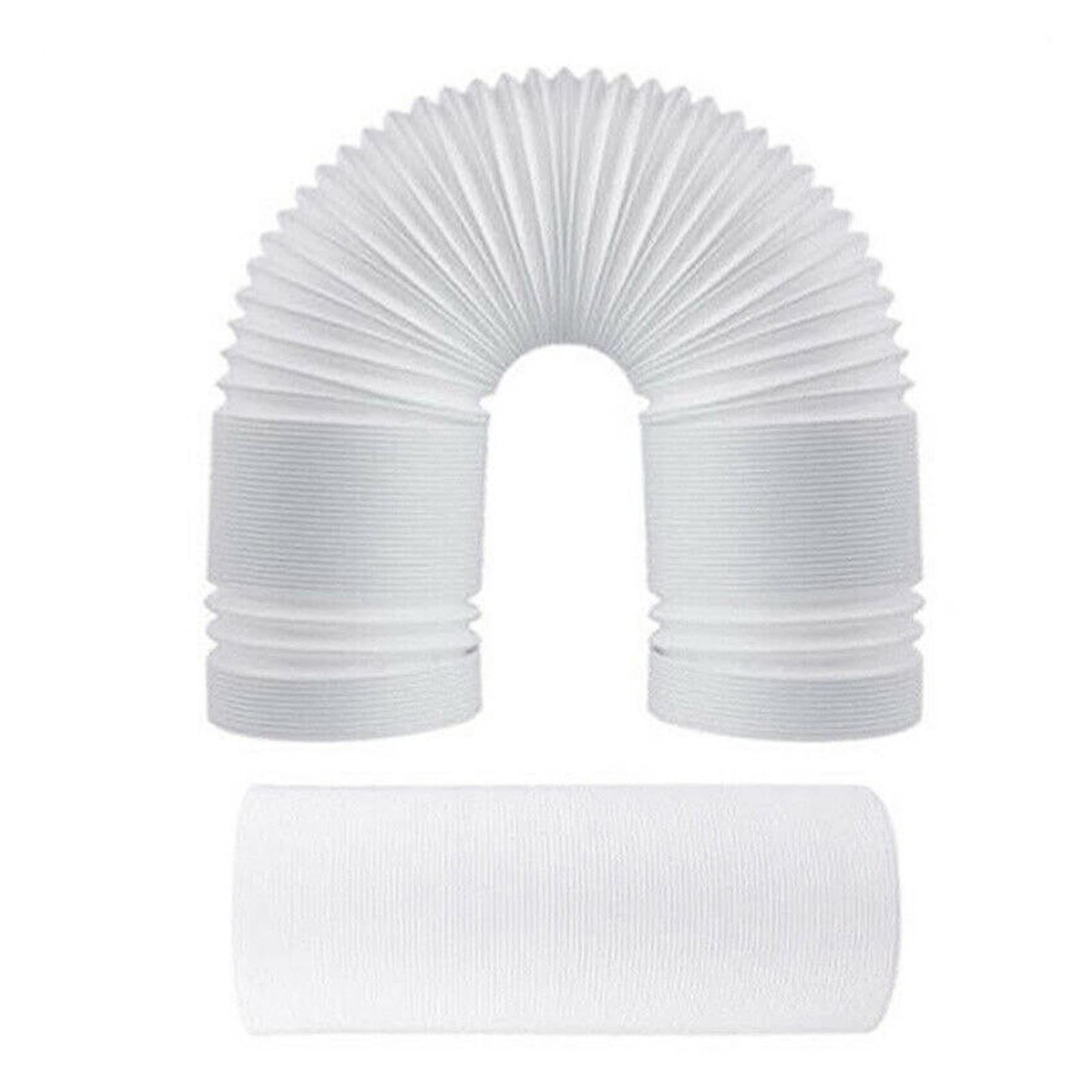ACICS 13/15 cm di Diametro Regolabile Mobile di Scarico Mobile Ventilatore Tubo del Tubo Compatible with Tubo di Ventilazione dell'Aria Condizionamento (Color : 15cmx1.5M)