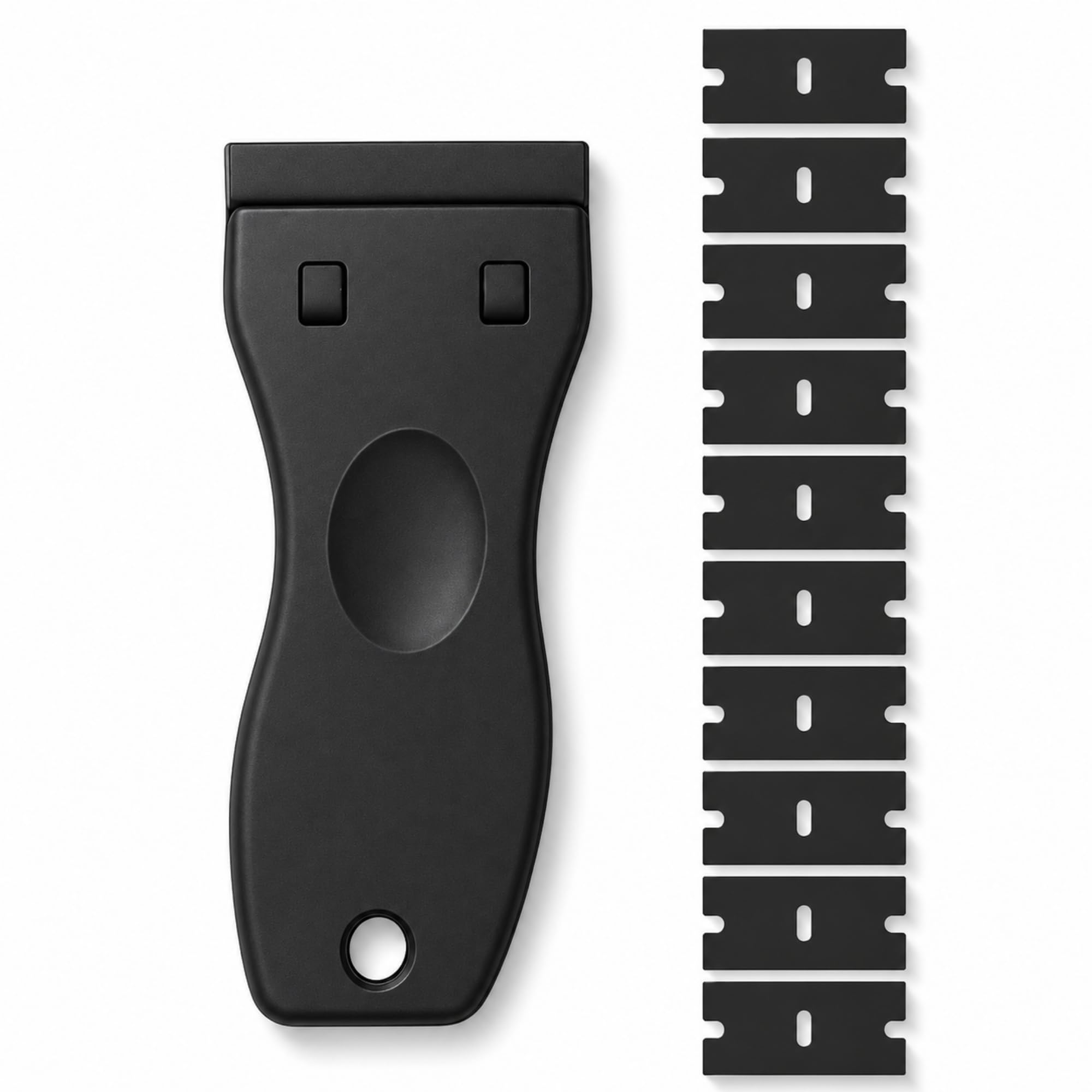 Multipurpose Plastic Scraper | Non-Scratch Scraper Tool Kits Super Scratch Remover for Stickers, Glue, Labels & Paint Removal | Glass, Window, Car, Hob & Wallpaper Scraper
