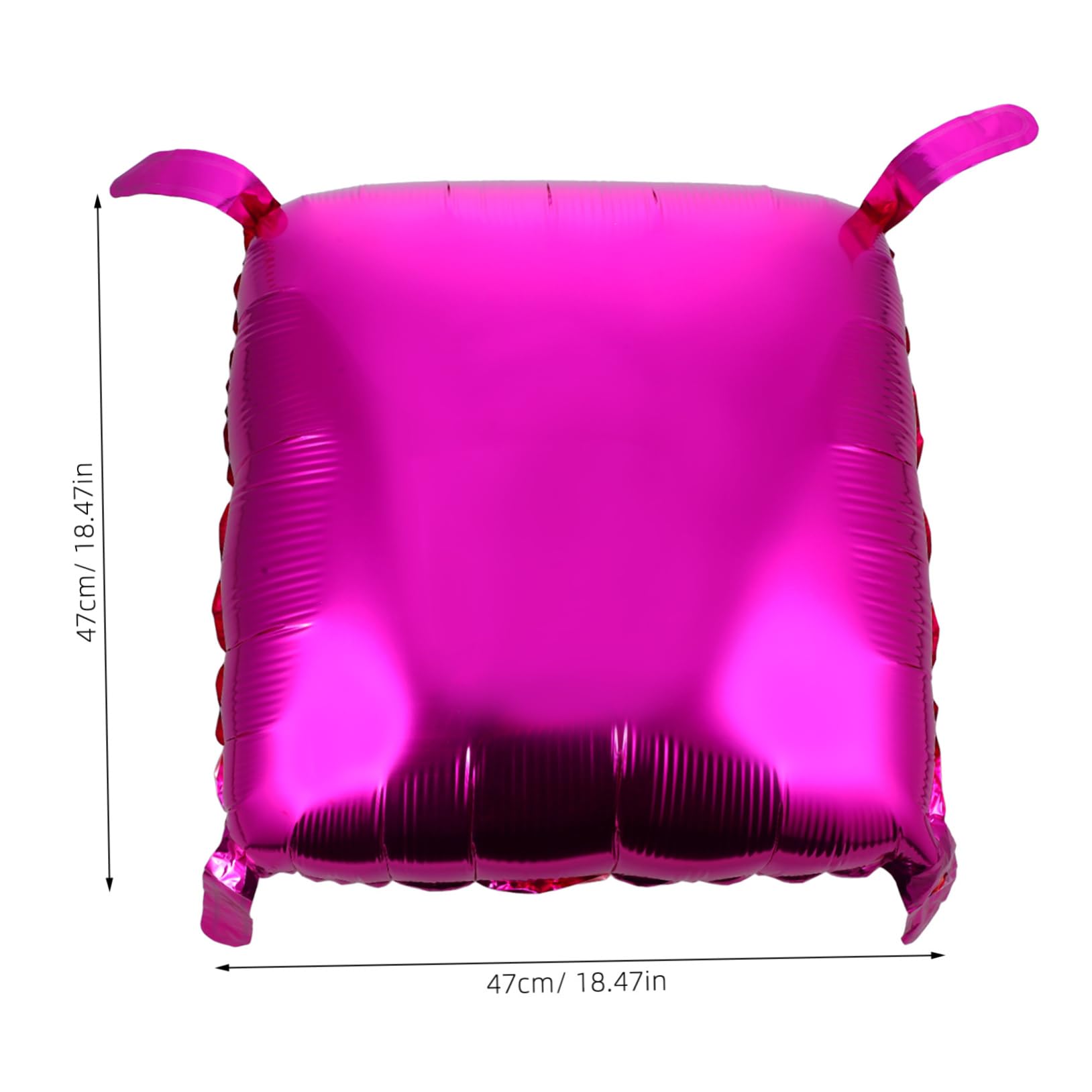 Quadratische Aluminiumfolienballons für Geburtstagsparty
