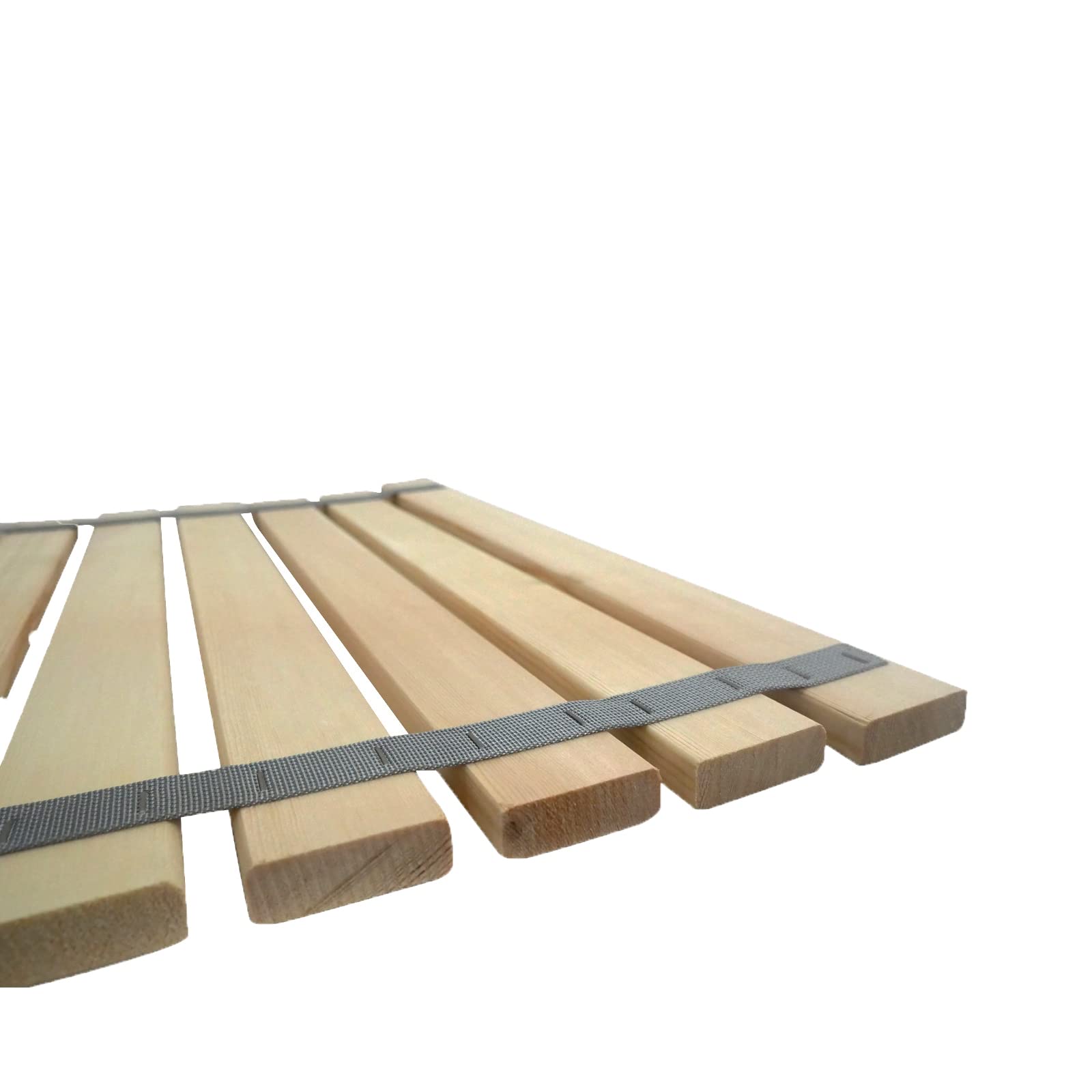 2 x Sauna Rollrost Holzmatte Bodenrost Kiefer 100 x 60 x 1,5cm (V-C003)