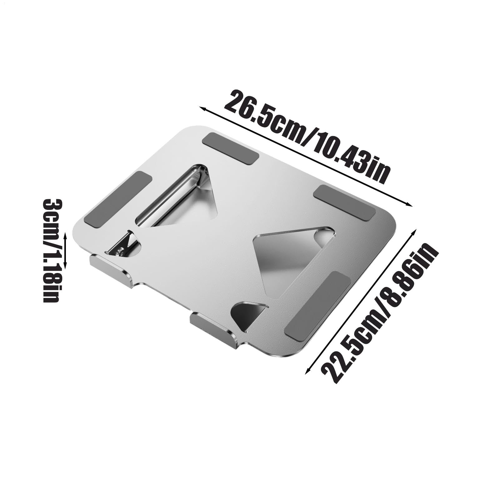 Supporto per laptop da scrivania, supporto per notebook da scrivania | Supporto per riser portatile pieghevole, supporto ergonomico per computer per il massimo comfort