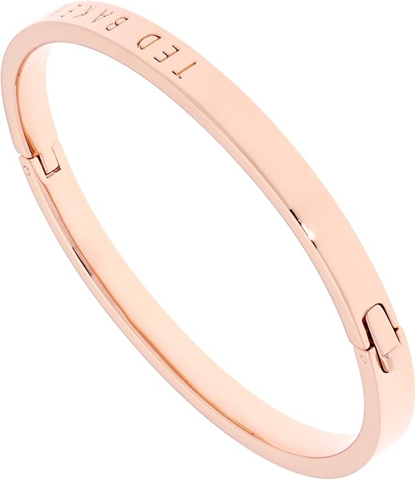 Ted Baker Clemina Hinged Bangle, Rose Gold : Amazon.co.uk: Jewellery