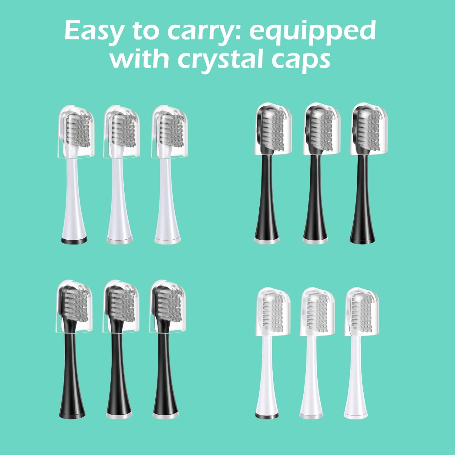 Buy Flossing Toothbrush Heads Replacement, 3 Count, Sonic Tooth Brushes