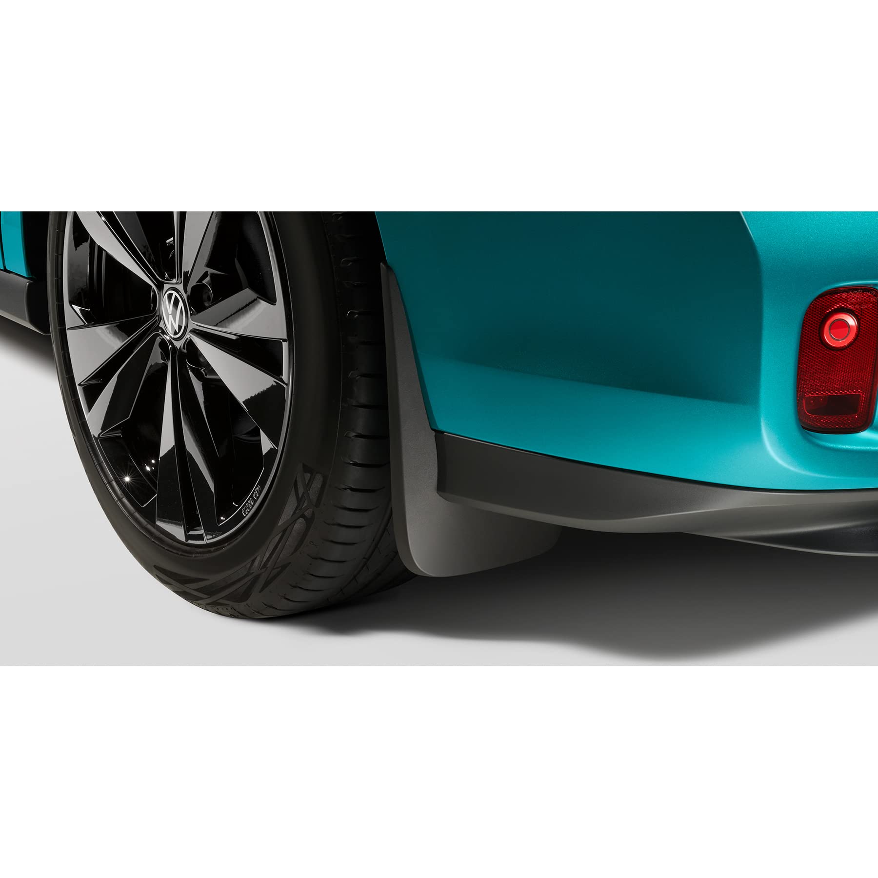 Steinschlag Schutz Original VW Schmutzfänger Hinten Für ID.Buzz - Schwarz Genarbt | 100% Passgenau 1T3075101 Ersatzteil